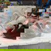 Pink, white and Black Swans