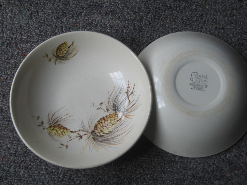 Sierra Pine bowls.